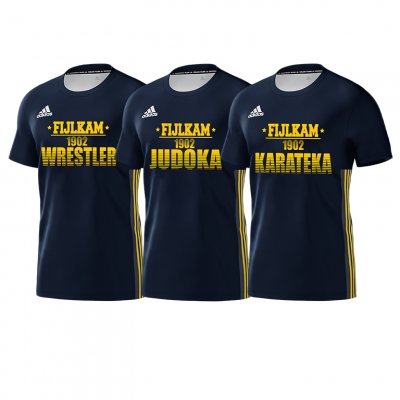 T-SHIRT ADIDAS FIJLKAM ATLETA BLU