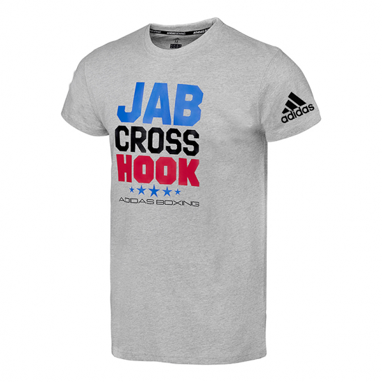 Adidas Graphic T-Shirt Jab-Cross-Hook - KYOKUSHINWORLDSHOP