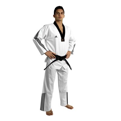 DOBOK TAEKWONDO ADIDAS ADI-FLEX COLLO NERO