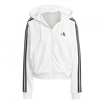 W 3S HOODY ZIP WHITE