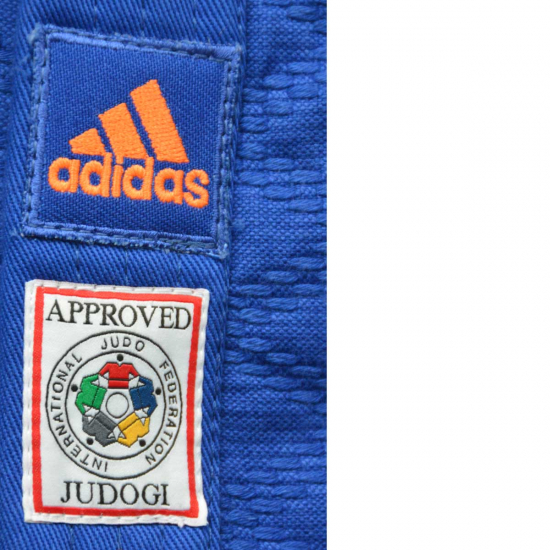 judogi adidas blu